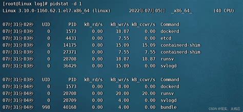 Linux查看磁盘io使用情况linux查看io使用情况 Csdn博客