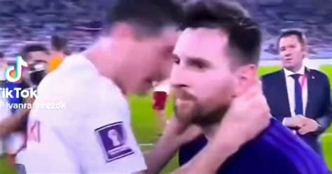 ElBuni on Twitter Increíble lo que le dijo messi a Lewandowski