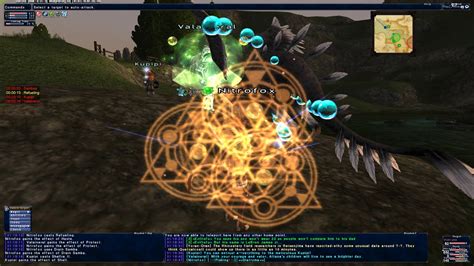 Ffxi K Graphics Overhaul Miseraux Coast Blue Mage Gameplay