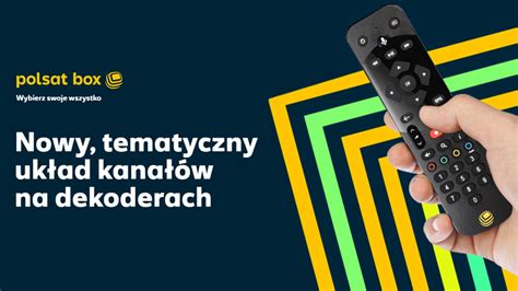 Polsat Box Nowy Tematyczny Uk Ad Kana W W Dekoderach Polsat Pl