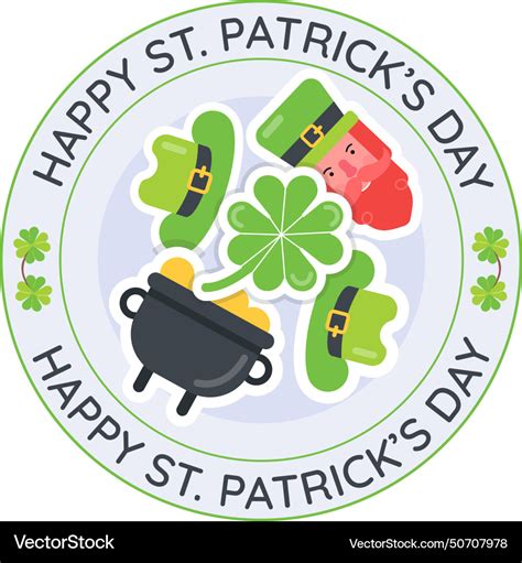 Shamrock Royalty Free Vector Image Vectorstock