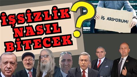 İŞSİZLİK NASIL BİTECEK EMEKLİ ÇALIŞMAK ZORUNDA ÜNİVERSİTE