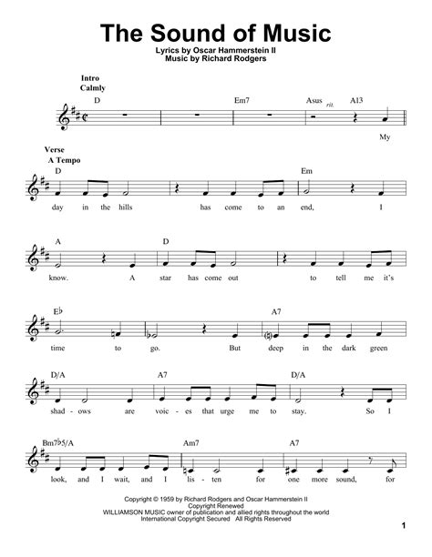 The Sound Of Music Piano Sheet 7