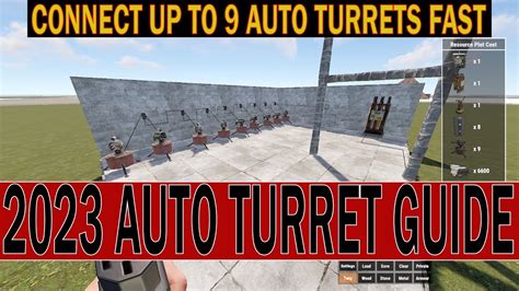 Rust Auto Turret Guide 2023 Configuration The Code Teacher