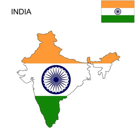 Map Of India Flag Maps Of The World Images And Photos Finder