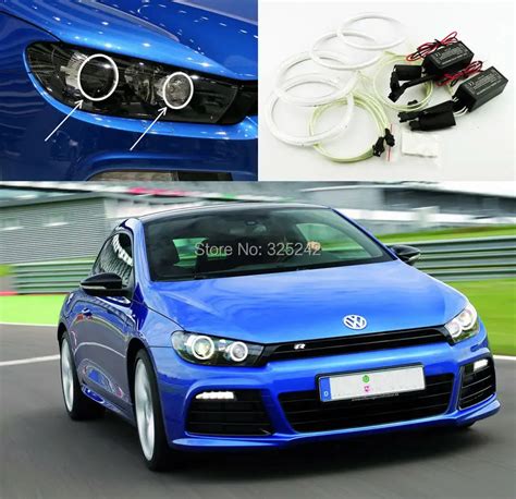 For Volkswagen Vw Scirocco Xenon Headlight Excellent Angel