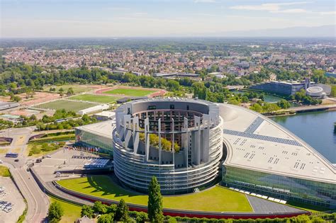 Le Parlement européen de Strasbourg