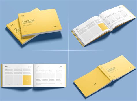 Free Square Hardcover Book Mockup PSD Good Mockups