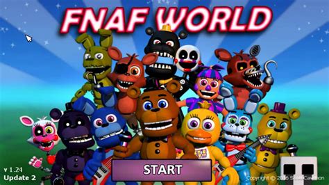 How To Get All Characters In Fnaf World YouTube