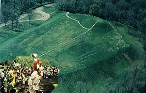 Emerald Mound In The Ancient City Of Natchez Second Largest Temple