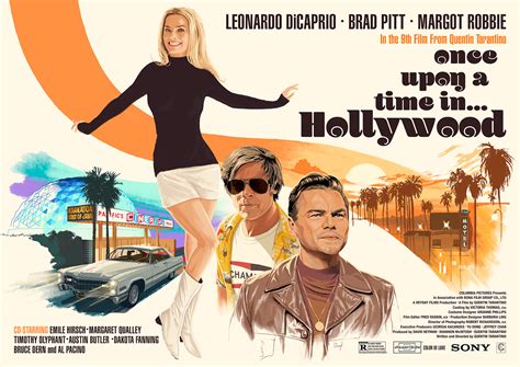 Once Upon a Time in Hollywood Poster :: Behance