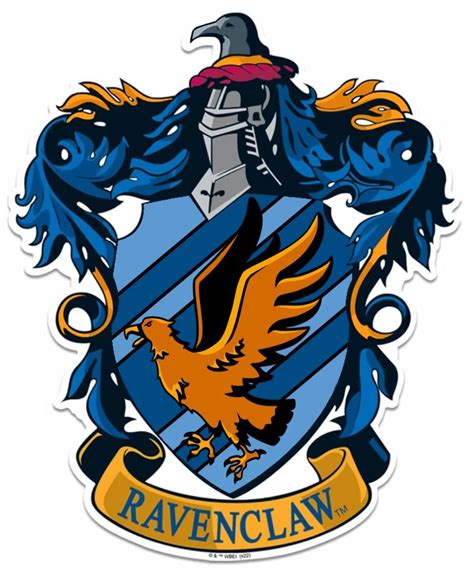 Ravenclaw House Crest With Bronze Eagle V4 Ravenclaw Ravenclaw House