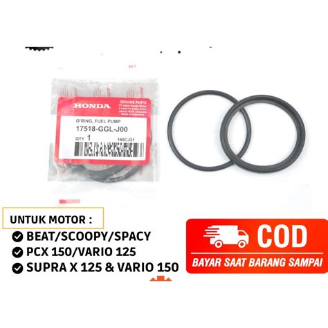 Oring Fuel Pump Honda Beat Fi Mirrorless Fi Click Fi Supra X Pcx