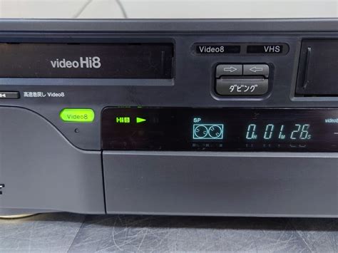 Yahoo オークション Sony Hi8 Vhs ビデオデッキ Wv H2 Ntsc Vhs不