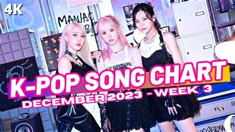 Top K Pop Song Chart December Week You Tube