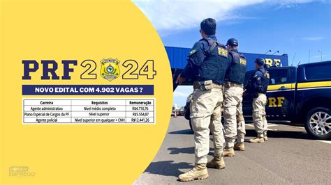 Concurso Prf 2024 Veja Novidades Sobre O Novo Edital Com 4 902 Vagas