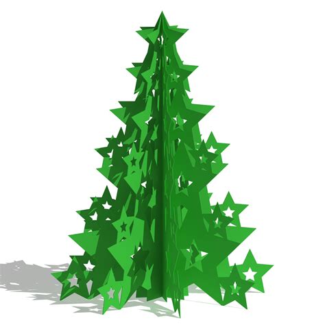 Christmas Tree 3d Model 10 Obj Max Free3d