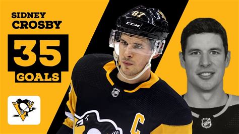 Sidney Crosby 87 All 35 Goals From 2018 19 Regular Season Pit