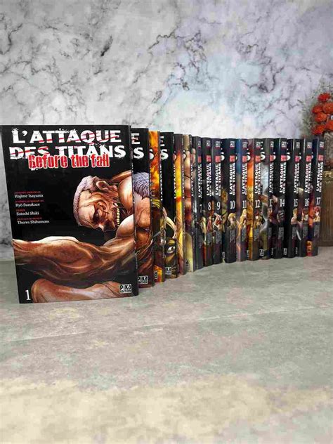 Lattaque Des Titans Before The Fall Collection Compl Te Tomes