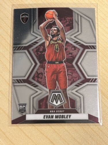 Panini Prizm Rookie Rc Evan Mobley Debut Cleveland