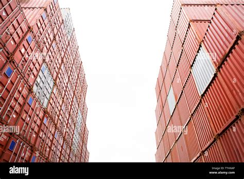 Arranged Containers Hi Res Stock Photography And Images Alamy