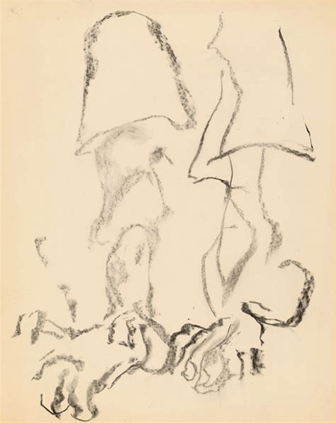 Willem De Kooning L Italia Drawings Notes