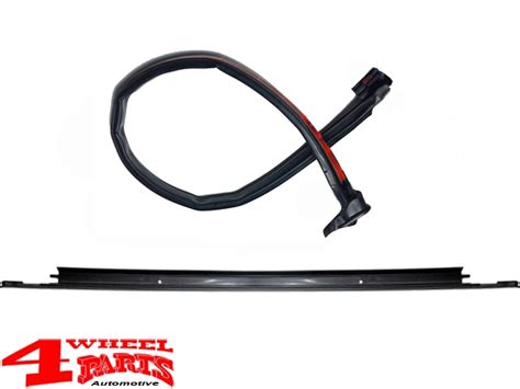 Liftgate Glass Seal Incl Plastic Retainer Hardtop Rear Lower Jeep Wrangler Jk Year 11 18 2 Or 4