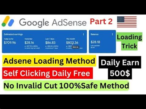 Google Adsense Loading Method Part Try This Method And Earn