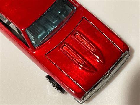 Vintage Hot Wheels Redline Custom Barracuda HK RARE RED Restored EBay