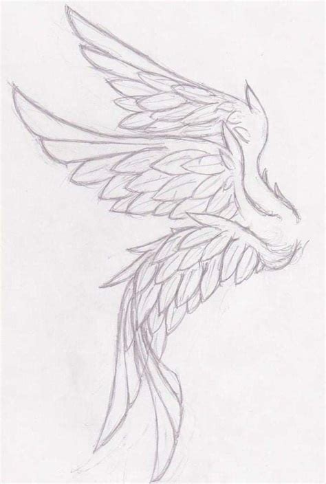 Pin By Jamie Newnham On Drawing Wings Drawing Art Sketches Concept