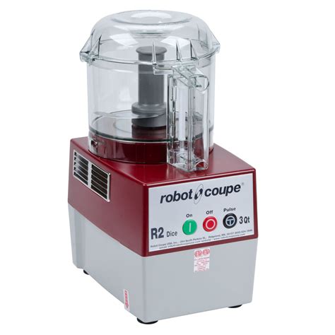 Robot Coupe R2CLR Dice Combination Continuous Feed Food Processor