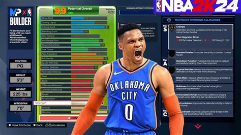 This Prime Westbrook Build Is Insane In Nba K Youtube