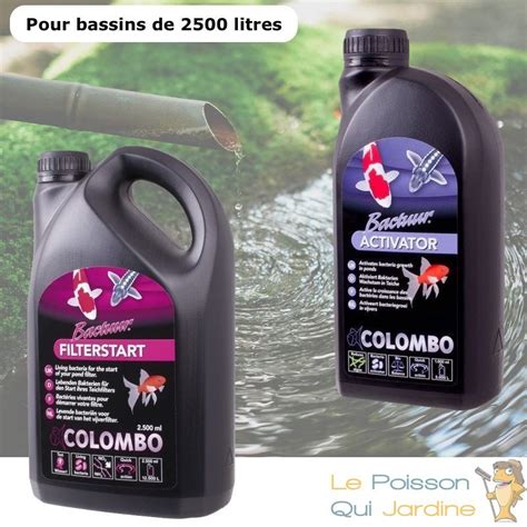 Pack Bact Ries Activateur Pour Bassins De Jardin De Litres Le