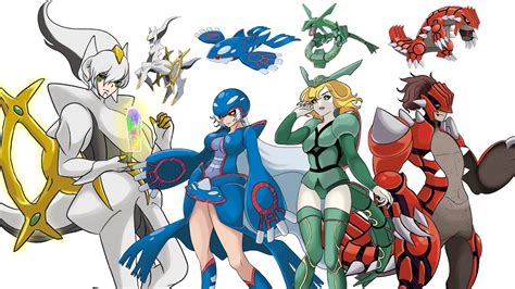 All Legendary Pokémon As Human Characters Gen 1 To Gen 9 Max S