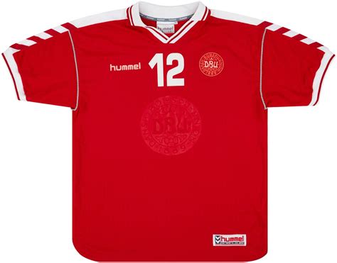 1998 99 Denmark Match Issue Home Shirt 12 Colding