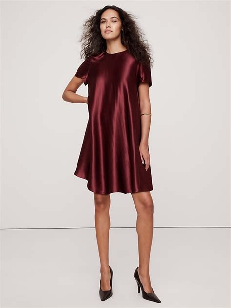 Aurelia Linen Blend Mini Dress Banana Republic