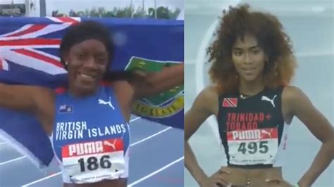 Carifta Games 2023 200m U 20 Girls Final Youtube