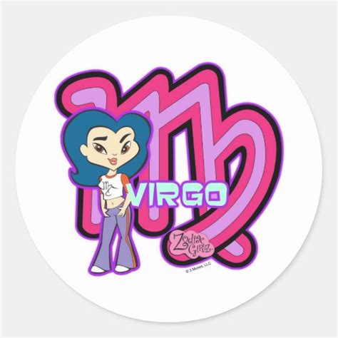 Virgo Stickers