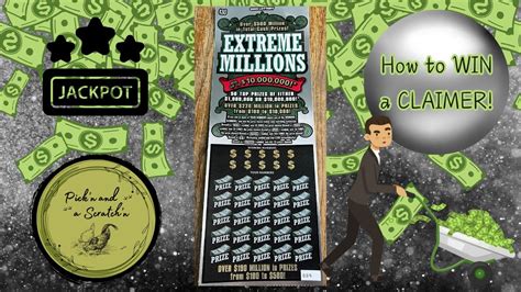 How To Win A Claimer On 30 Ohio Lottery Scratch Off Game Extreme