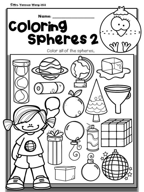 Math Worksheets 2d And 3d Shapes Activities And Worksheets Etsy