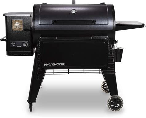 Pit Boss Navigator 1150 Barbecue à pellets noir en acier 162 x 94 x