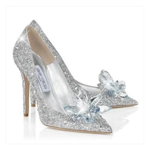 Buy 2017 Cinderella Glass Slipper With Money Pointed