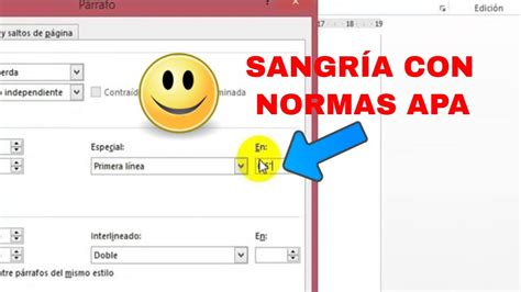 Cómo aplicar la SANGRÍA con NORMAS APA en WORD desde 0 YouTube