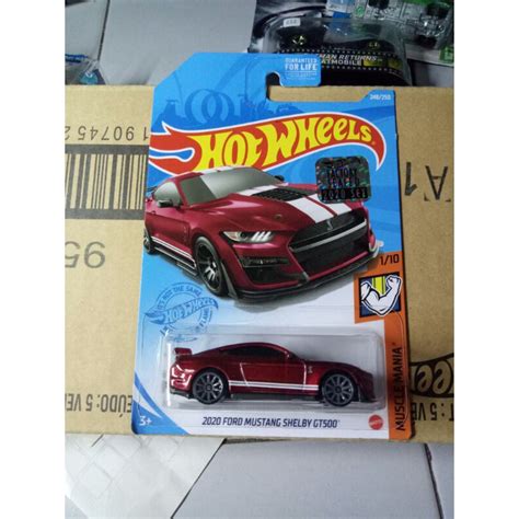 Hot Wheels 2020 FORD MUSTANG SHELBY GT500 Shopee Malaysia