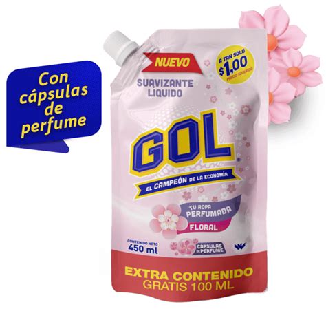 Detergente Liquido Suavizante Gol