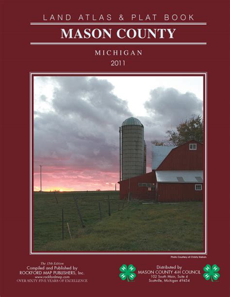 Michigan - Mason County Plat Map & GIS - Rockford Map Publishers