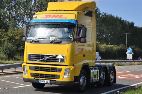 DHL Volvo FH PN08 ECJ East Coast Truckers Charity Convoy 2 Flickr