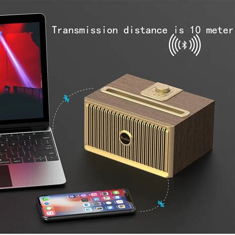 OneDer Magic V6 Bluetooth колонка в ретро стиле домашнее радио дерево ...