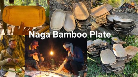 Process Of Making Bamboo Plate Youtube