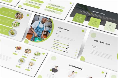 Food Powerpoint Presentation Template - Design Template Place